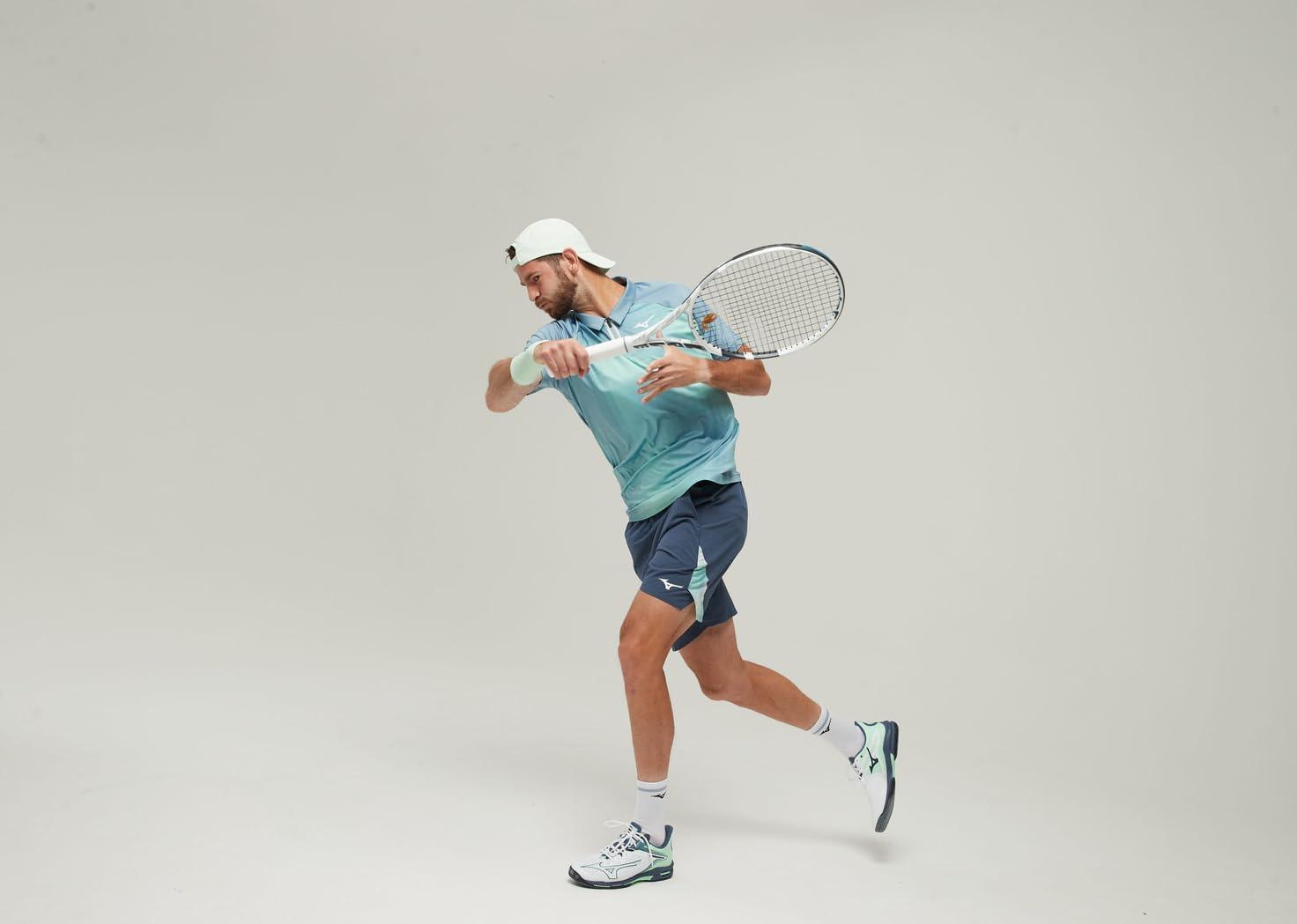 imageMizuno Mens Mens Wave Exceed Tour 6 All CourtWhiteindia Ink