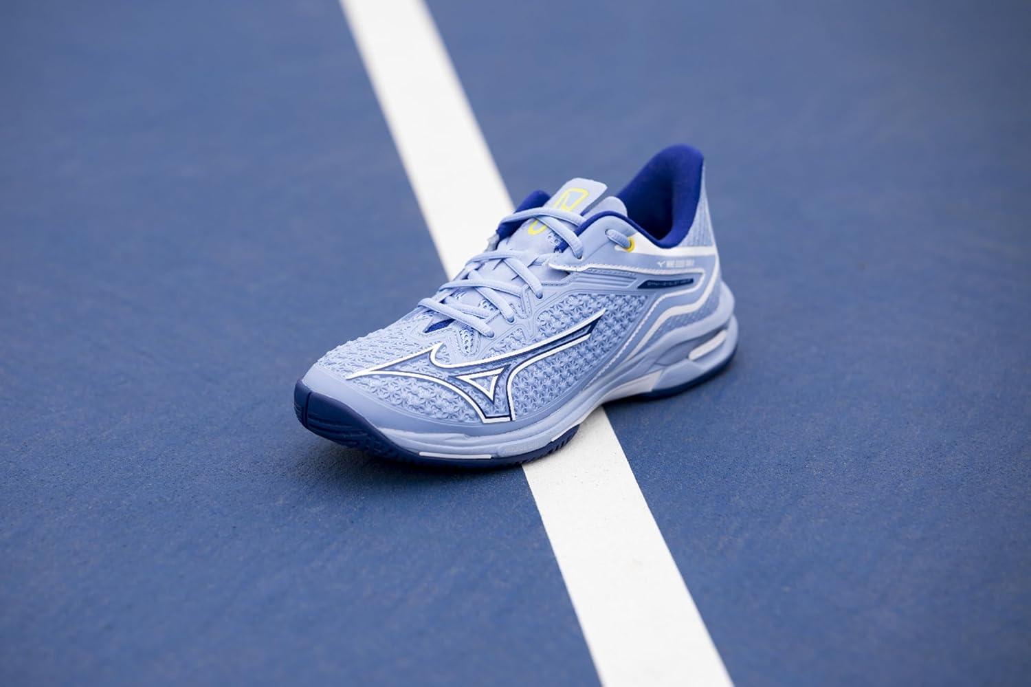 imageMizuno Womens Wave Exceed Tour 6 All Court Tennis ShoeBel Air Bluebellwether Blue