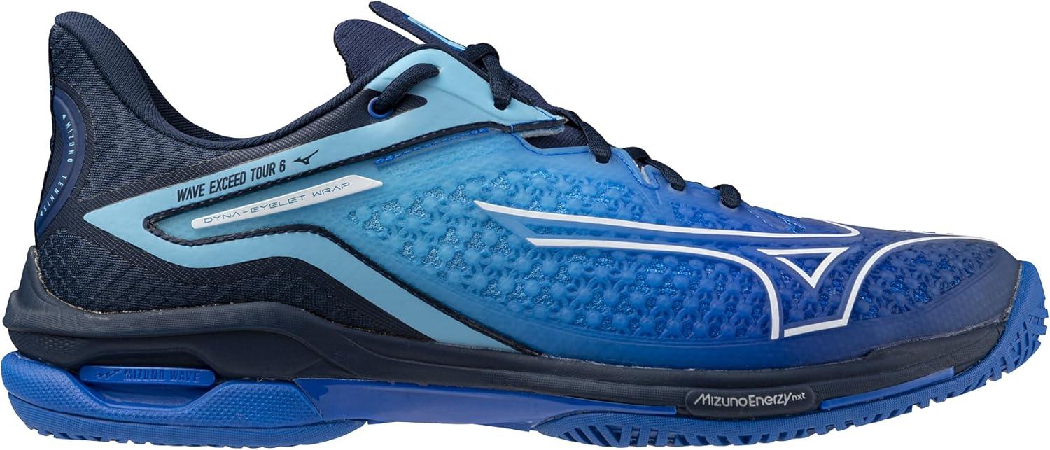 imageMizuno Womens Wave Exceed Tour 6 All Court Tennis ShoeMugen Bluewhite