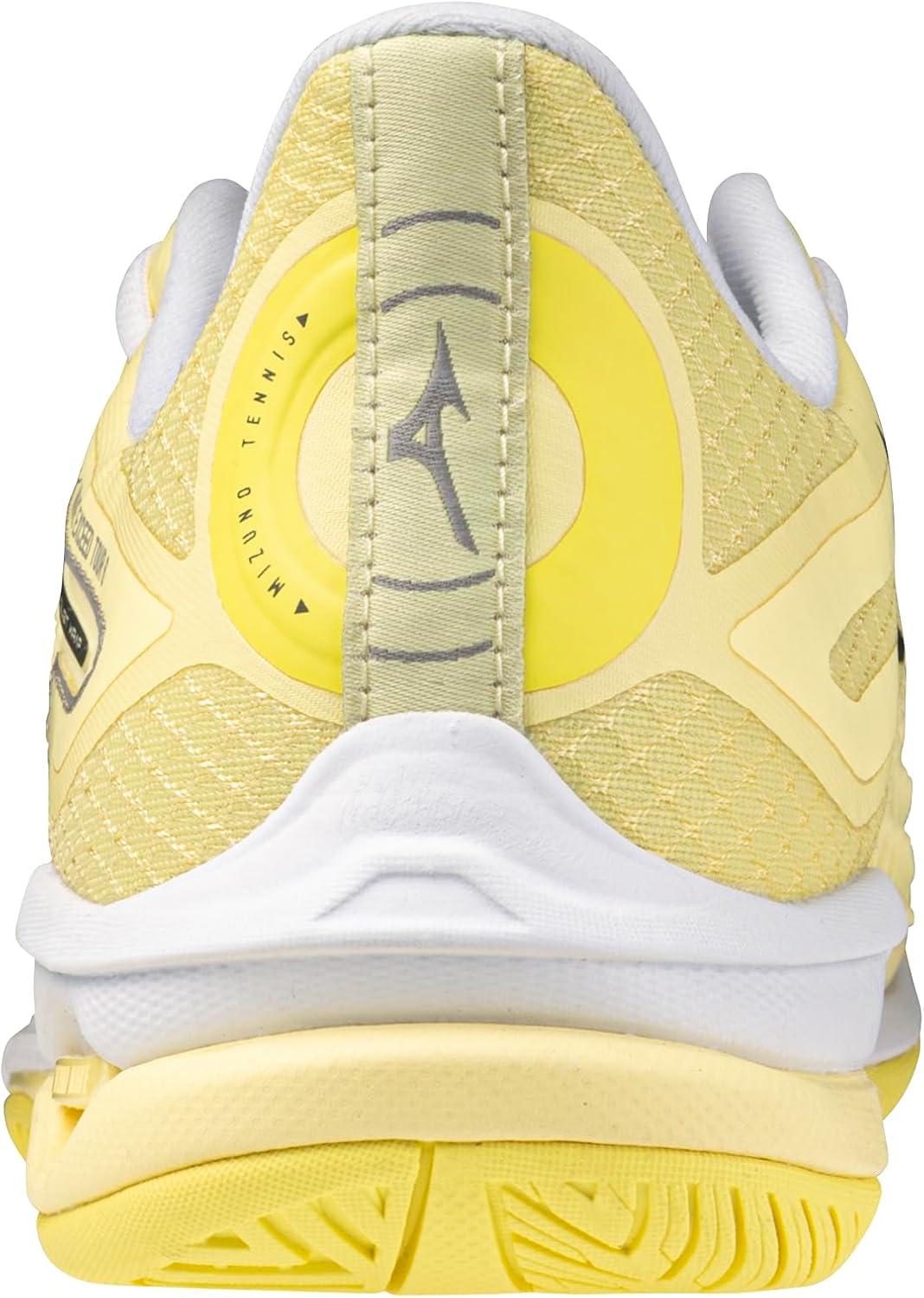imageMizuno Womens Wave Exceed Tour 6 All Court Tennis ShoePale Yellowblack Sand