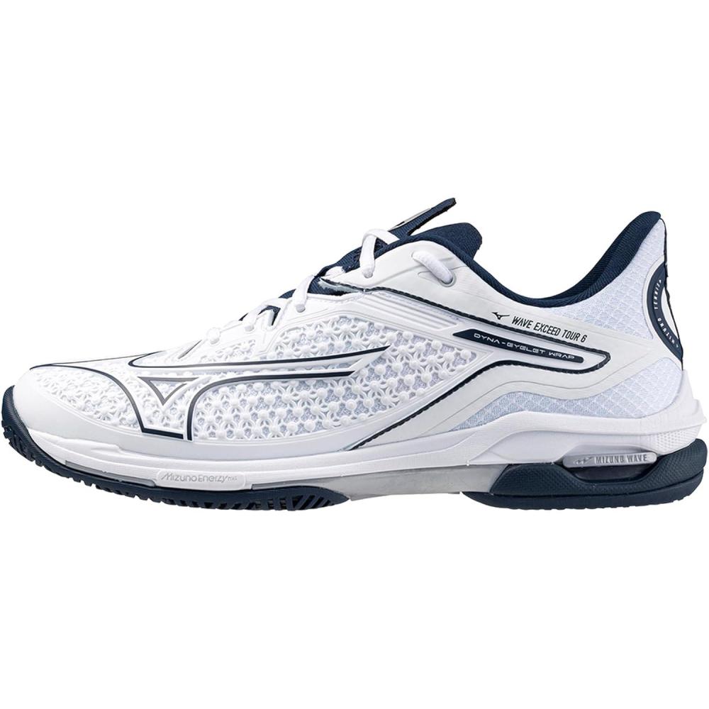 imageMizuno Mens Mens Wave Exceed Tour 6 All CourtWhiteDress Blue