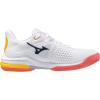 imageMizuno Womens Wave Exceed Tour 6 All Court Tennis ShoeWhitecalypso Coral