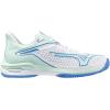 imageMizuno Womens Wave Exceed Tour 6 All Court Tennis ShoeWhitefrontier Blue