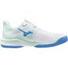 imageMizuno Womens Wave Exceed Tour 6 All Court Tennis ShoeWhitefrontier Blue