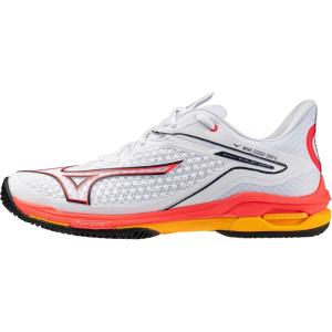 imageMizuno Mens Mens Wave Exceed Tour 6 All CourtWhitefiery Coral