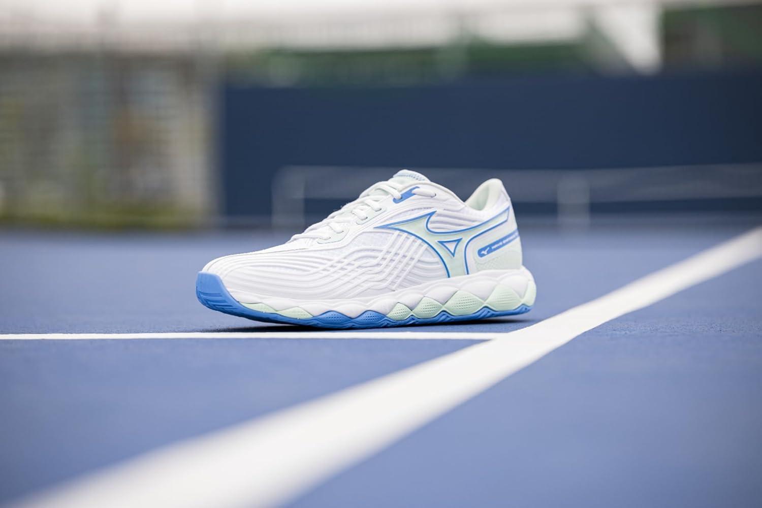 imageMizuno Womens Wave Enforce Tour 2 Ac Womens Tennis ShoeWhitefrontier Blue