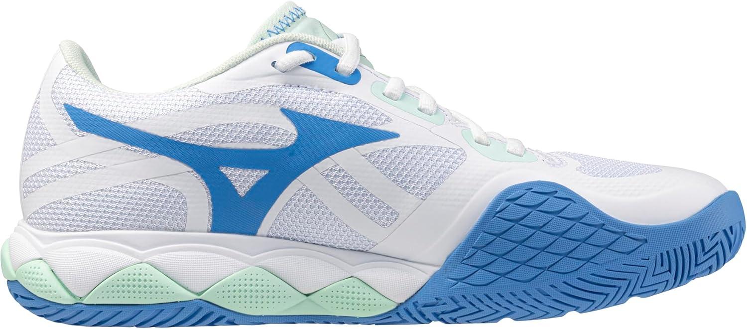 imageMizuno Womens Wave Enforce Tour 2 Ac Womens Tennis ShoeWhitefrontier Blue