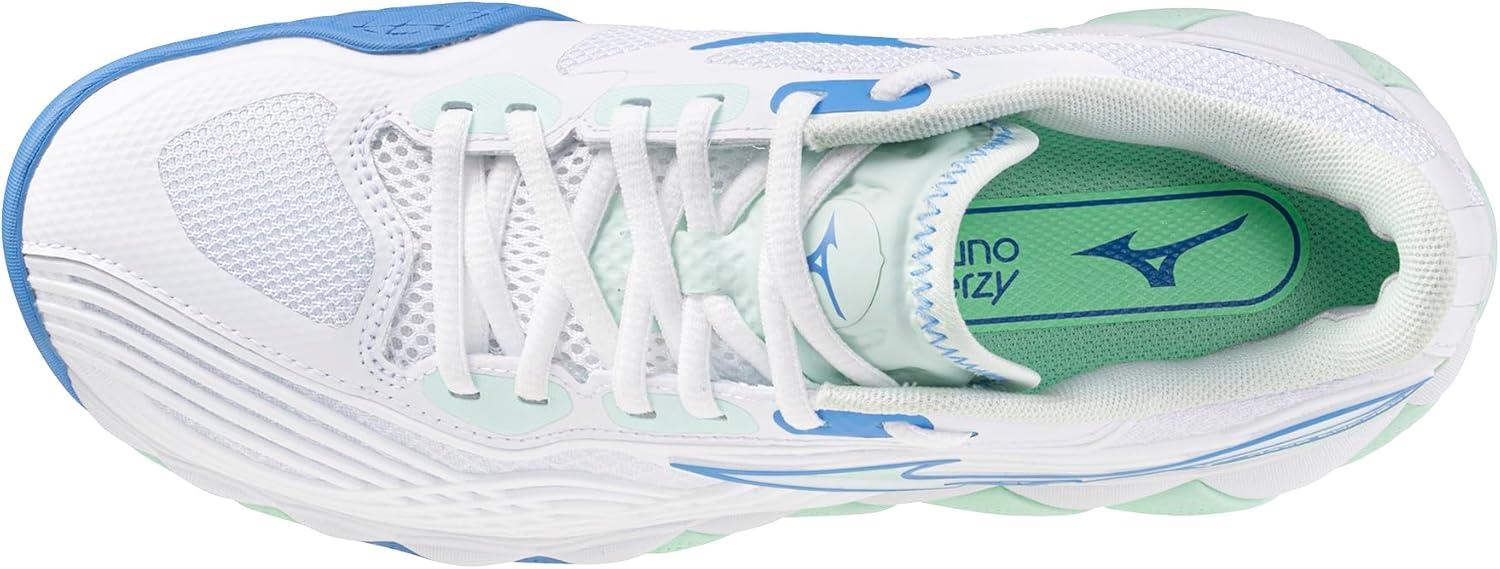 imageMizuno Womens Wave Enforce Tour 2 Ac Womens Tennis ShoeWhitefrontier Blue