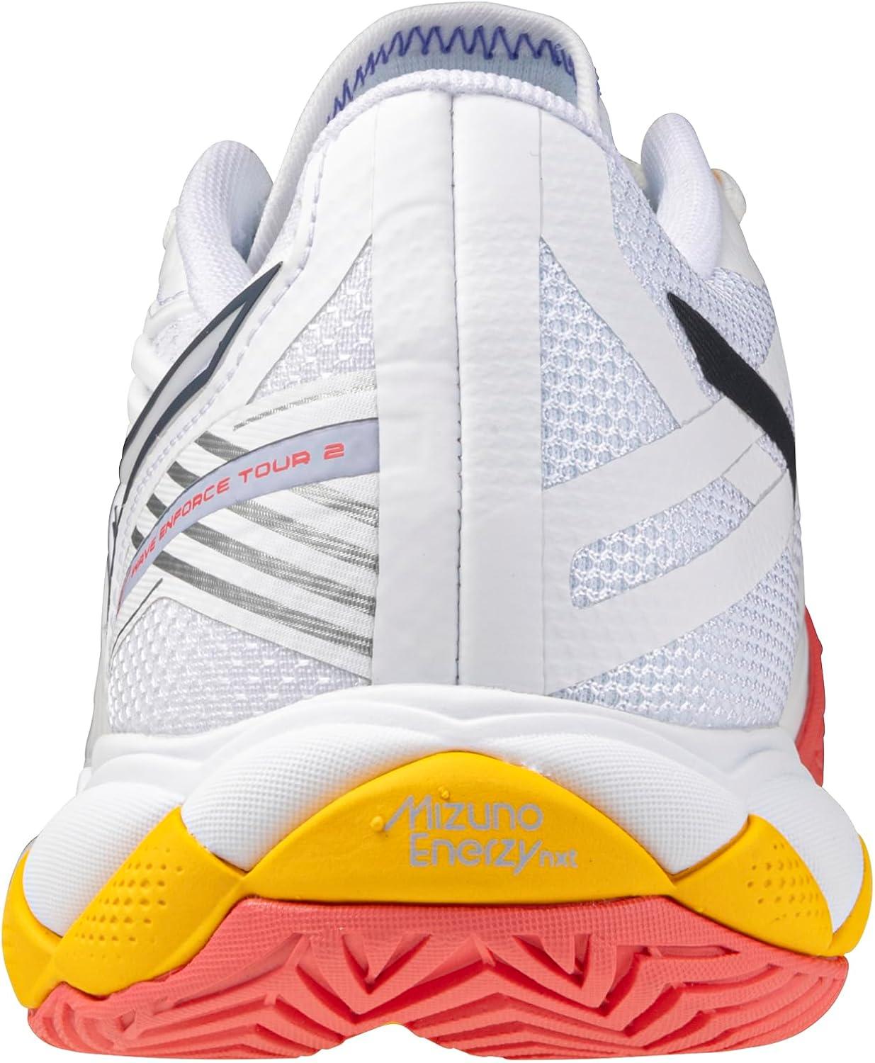 imageMizuno Womens Wave Enforce Tour 2 Ac Womens Tennis ShoeWhiteicelandic Blue