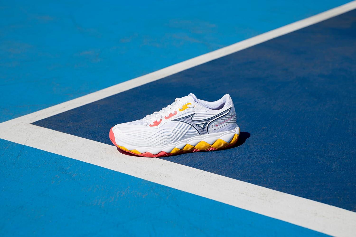 imageMizuno Womens Wave Enforce Tour 2 Ac Womens Tennis ShoeWhiteicelandic Blue