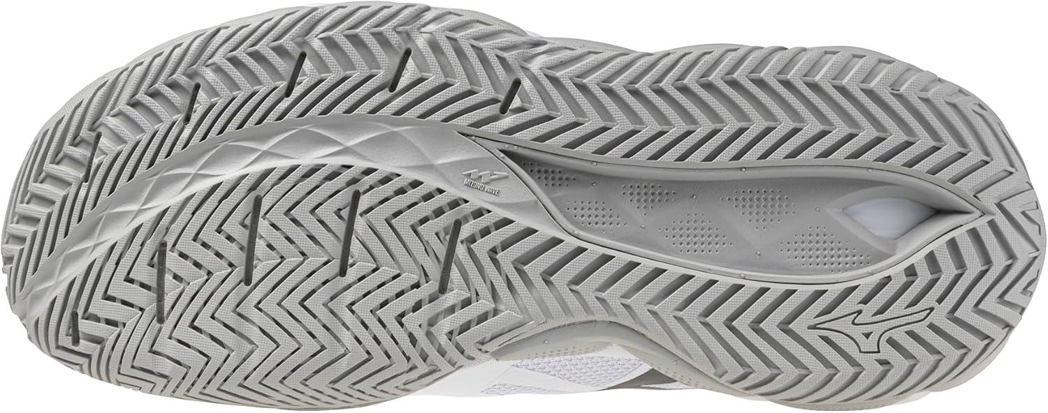 imageMizuno Womens Wave Enforce Tour 2 Ac Womens Tennis ShoeWhitesilver