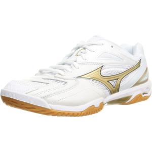 imageMizuno Wave Fang PRO Badminton ShoesWhiteGold