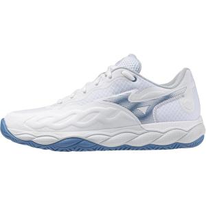 imageMizuno Womens Wave Enforce Court Ac Womens Tennis ShoeWhiteParisian Blue