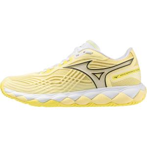 imageMizuno Womens Wave Enforce Tour 2 Ac Womens Tennis ShoePale Yellowblack Sand