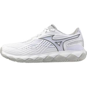 imageMizuno Womens Wave Enforce Tour 2 Ac Womens Tennis ShoeWhitesilver