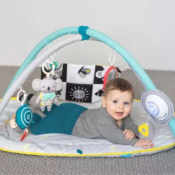 Taf Toys 4 in 1 Music and Light All Around Me Baby Activity Gym Thickly Padded with Soft Mat and a Unique SensiCenter for a Variety of Body Positioning for Newborn and Up