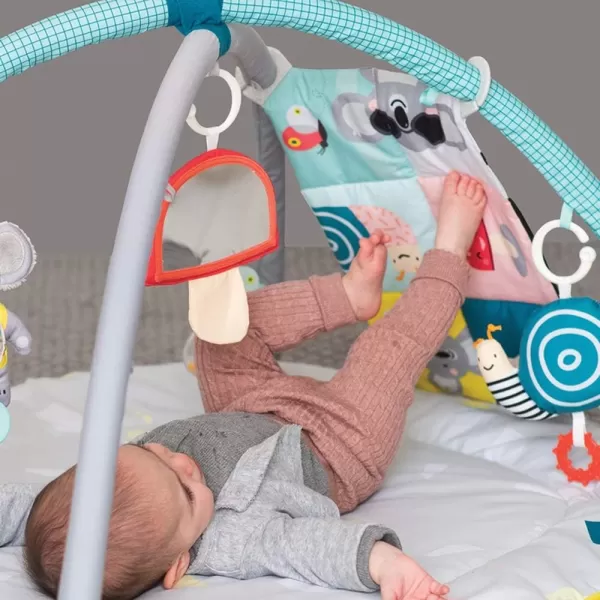 Taf Toys 4 in 1 Music and Light All Around Me Baby Activity Gym Thickly Padded with Soft Mat and a Unique SensiCenter for a Variety of Body Positioning for Newborn and Up