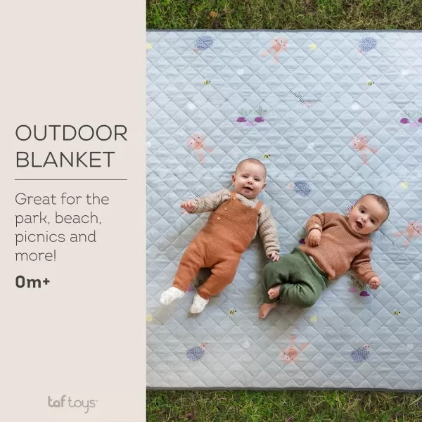 Taf Toys Extra Large Baby Picnic Outdoor Blanket 60x80 inch Waterproof Foldable Blankets Picnic Mat for Beach Camping on Grass Picnic Blankets Hiking Travel Park Folds to a Carry Bag Sand Proof