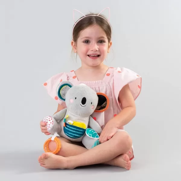 Taf Toys Kimmy The Koala Developmental soft activity Toy Newborn Toys ampamp Baby Toys 36 Months  Helps develop motor skills  Perfect for multisensory play with A Mirror Teether Textures ampamp sounds