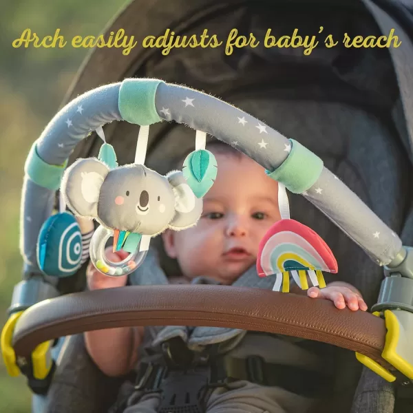 Taf Toys Koala Daydream Pram Stroller and Car Seat Arch Plus Kimmy The Koala Developmental Soft Activity Toy for Newborn and Baby 36 Months