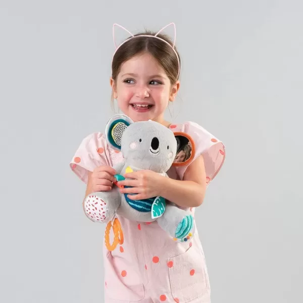 Taf Toys Koala Daydream Pram Stroller and Car Seat Arch Plus Kimmy The Koala Developmental Soft Activity Toy for Newborn and Baby 36 Months