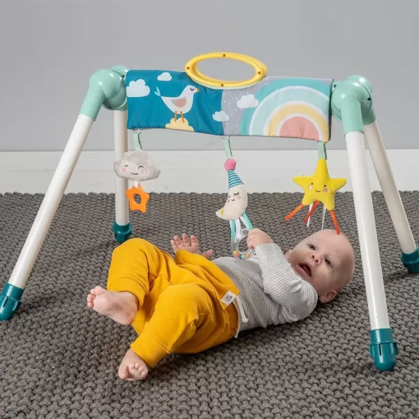 Taf Toys Mini Moon TaketoPlay Baby Activity Gym  Newborn All Time Entertainment Double sided for 2 developmental stages Foldable Easy Storage and Mobility Perfect to Use with Bouncers