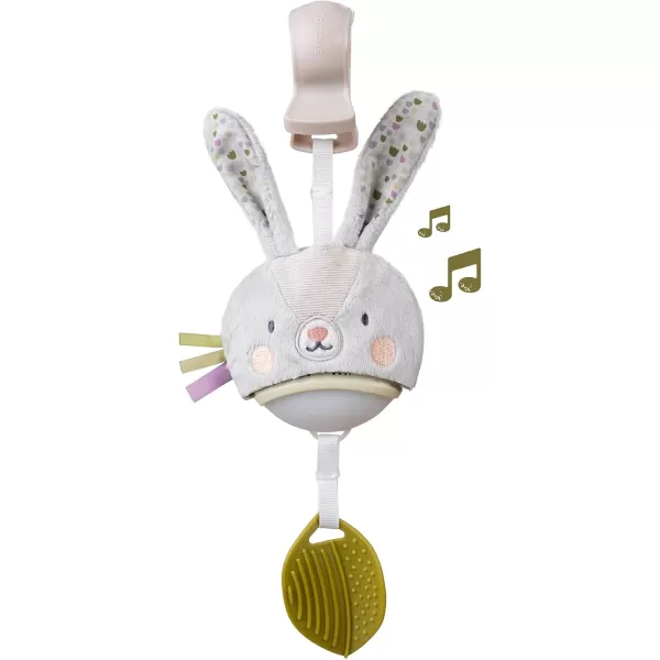 Taf Toys Music ampamp Light Ladybug Take Along Toy Portable Baby Sound Machine Newborn Soother Infant Musical Crib Mobile Perfect for Tummy Time and Brain Development Suitable for 06 MonthsBunny