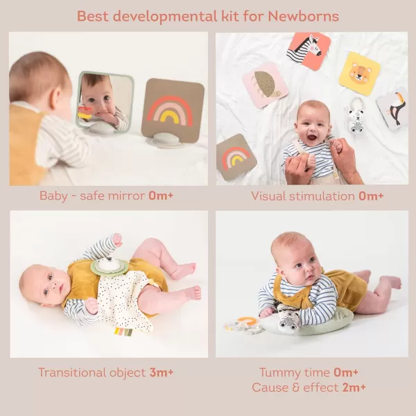 Taf Toys Newborn Bedtime Kit  Ultimate with 12 Activities for a Smooth Bedtime Routine  includes Music and Light Unit  Ideal New Baby Boy or Girl Bedtime kitAssorted