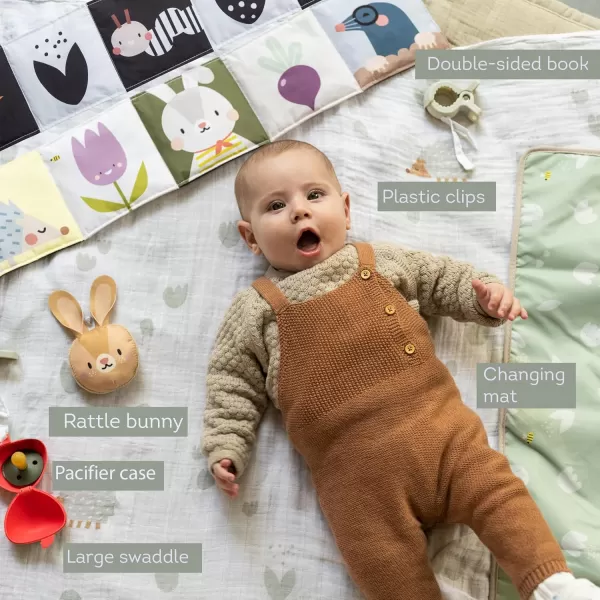 Taf Toys Newborn Bedtime Kit  Ultimate with 12 Activities for a Smooth Bedtime Routine  includes Music and Light Unit  Ideal New Baby Boy or Girl Bedtime kitOutdoor Kit