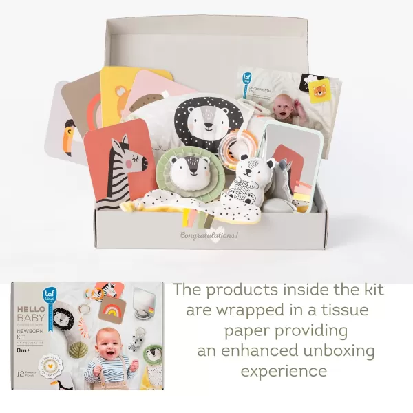 Taf Toys Newborn Bedtime Kit  Ultimate with 12 Activities for a Smooth Bedtime Routine  includes Music and Light Unit  Ideal New Baby Boy or Girl Bedtime kitAssorted