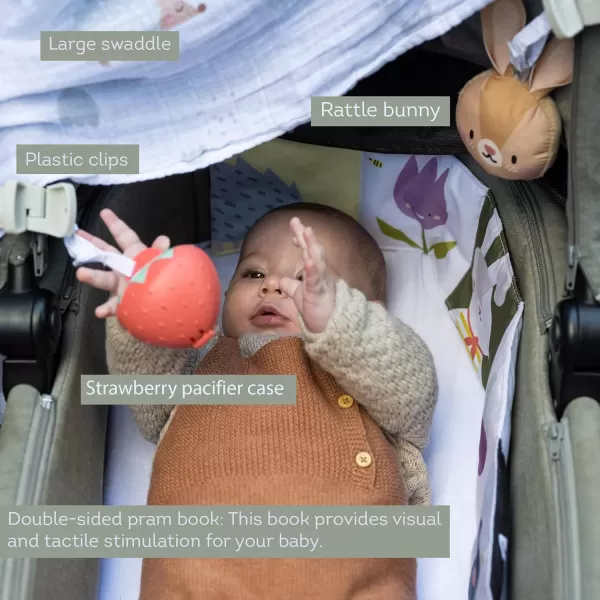 Taf Toys Newborn Bedtime Kit  Ultimate with 12 Activities for a Smooth Bedtime Routine  includes Music and Light Unit  Ideal New Baby Boy or Girl Bedtime kitOutdoor Kit