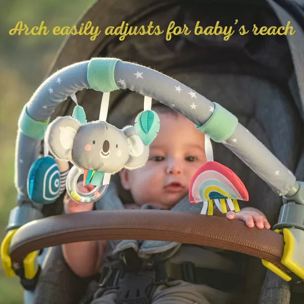 Taf Toys Savannah Adventures Arch  Activity Arch with Fascinating Toys Stimulates Babys Senses ampamp Motor Skills Development  Newborn Toys ampamp Baby Toys 36 Months  Use on Strollers Bassinets CribKoala