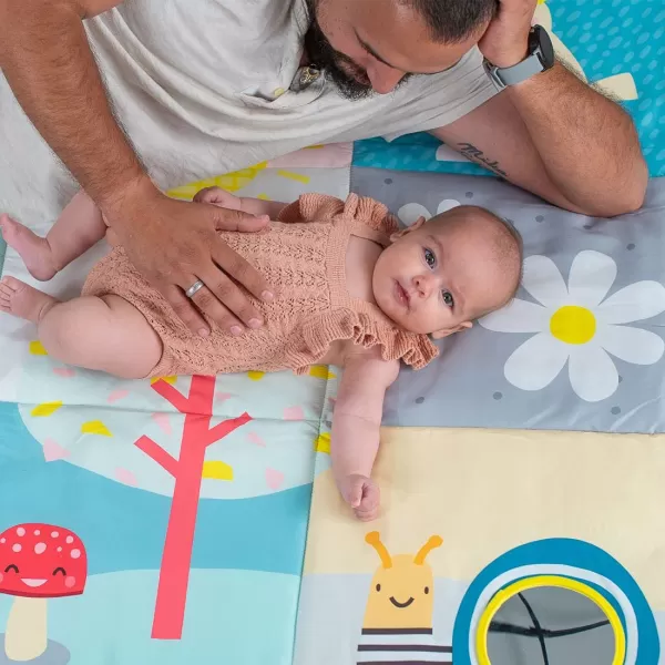 Taf toys Koala Daydream Extra Large Cushioned Baby Play Mat Washable Perfect for Newborns Includes BabySafe Mirror Crinkle Koala Ears Baby Teather ampamp Rings
