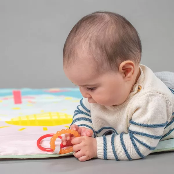 Taf toys Koala Daydream Extra Large Cushioned Baby Play Mat Washable Perfect for Newborns Includes BabySafe Mirror Crinkle Koala Ears Baby Teather ampamp Rings