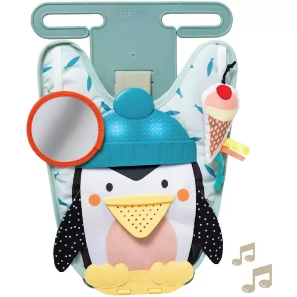 Musical Car Seat Toys for Babies 06 Months Babys Activity Center Carseat Toys Sensory Soft Car Seat Hanging Toy Baby Mirror for Baby Infant 0612 Months Sensory Gift