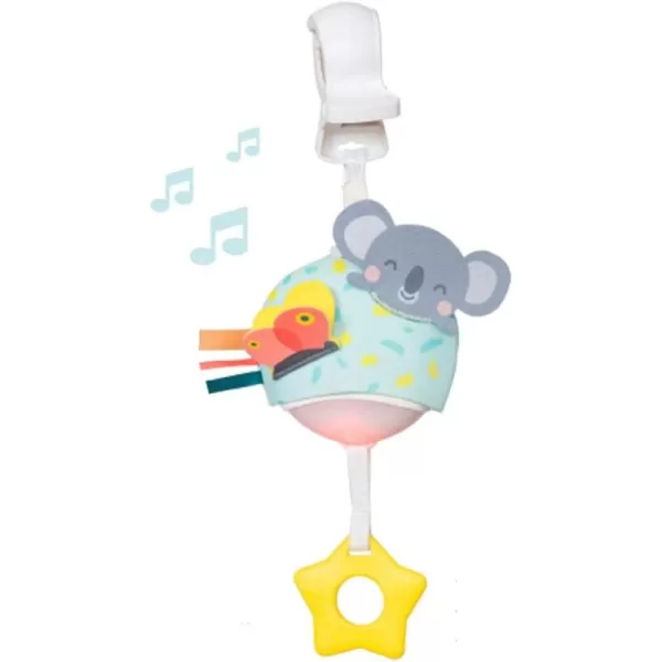 Taf Toys Music ampamp Light Ladybug Take Along Toy Portable Baby Sound Machine Newborn Soother Infant Musical Crib Mobile Perfect for Tummy Time and Brain Development Suitable for 06 MonthsMulti