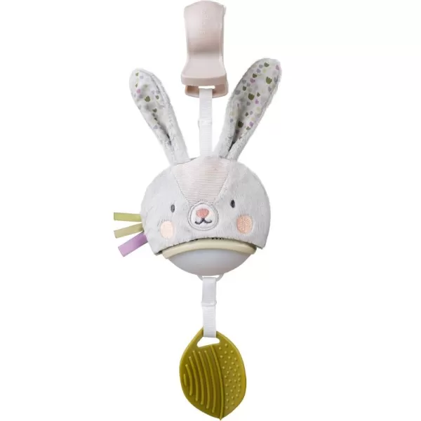 Taf Toys Music ampamp Light Ladybug Take Along Toy Portable Baby Sound Machine Newborn Soother Infant Musical Crib Mobile Perfect for Tummy Time and Brain Development Suitable for 06 MonthsBunny