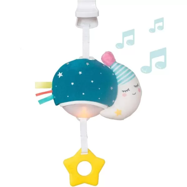 Taf Toys Music ampamp Light Ladybug Take Along Toy Portable Baby Sound Machine Newborn Soother Infant Musical Crib Mobile Perfect for Tummy Time and Brain Development Suitable for 06 MonthsTeal
