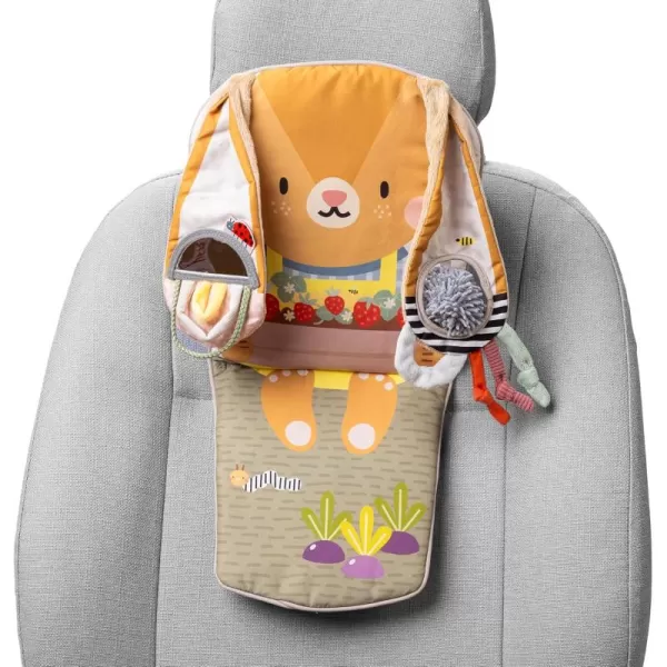 Taf Toys Play ampamp Kick Infant Car Seat Toy for Babies Newborn RearFacing Activity Center with Music Light Mirror ampamp Rattling Toys Promotes Motor Skills Development 018 Months Travel Baby Toy