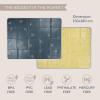 imageTaf Toys Foldable Soft Foam Baby Play Mat Waterproof Reversible Kids Play Mat for Floor Soft Foam Playmat Babies ampamp Toddlers Extra Large 591quot71quot DoubleSided Mat with FoldUp Sides  BlueBlue