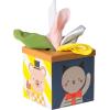 imageTaf Toys MultiSensory Montessori Baby Toy Infant Toys 612 Months 16pcs Pieces Baby Tissue Box Toy Shape Sorter Play Balls Learning Toys Toddlers 13 Motor Skills Development Toddler Activity Cube