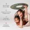 imageTaf Toys Play Light Tunnel Tent for Toddlers 13  Baby Tunnel with Plush Bear  Engage Senses ampamp Encourage Crawling  Twinkling Lights ampamp Dual Light Modes  Kids Toddler Tunnels Crawl Indoor ampamp Outdoor