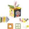 imageTaf Toys MultiSensory Montessori Baby Toy Infant Toys 612 Months 16pcs Pieces Baby Tissue Box Toy Shape Sorter Play Balls Learning Toys Toddlers 13 Motor Skills Development Toddler Activity Cube