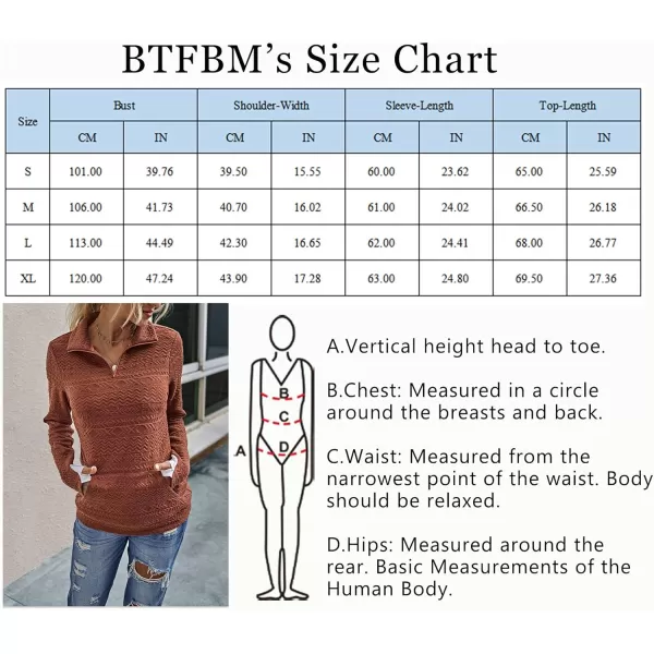 BTFBM Women Fashion Quilted Pattern Lightweight Zipper Long Sleeve Plain Casual Ladies Sweatshirts Pullovers Shirts TopsWhite and Brick Red