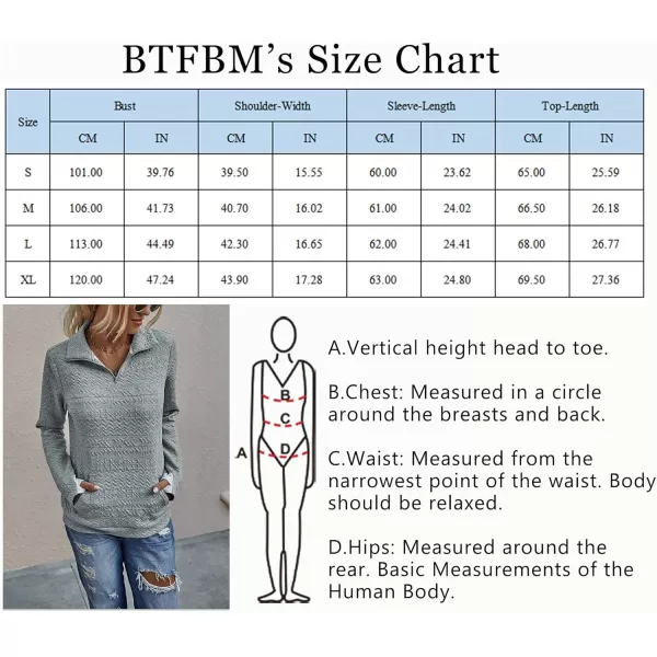 BTFBM Women Fashion Quilted Pattern Lightweight Zipper Long Sleeve Plain Casual Ladies Sweatshirts Pullovers Shirts TopsWhite and Grey