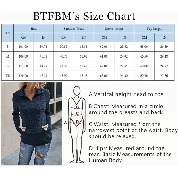 BTFBM Women Fashion Quilted Pattern Lightweight Zipper Long Sleeve Plain Casual Ladies Sweatshirts Pullovers Shirts TopsWhite and Navy