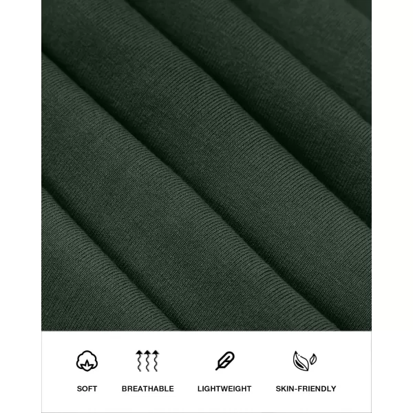 BTFBM Womens Ruched Bodycon Dress Summer Casual Sleeveless Back Slit Elegant Club Evening Party Cocktail Maxi DressesSolid Army Green