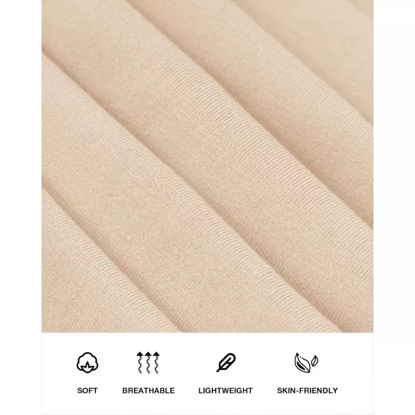 BTFBM Womens Ruched Bodycon Dress Summer Casual Sleeveless Back Slit Elegant Club Evening Party Cocktail Maxi DressesSolid Beige