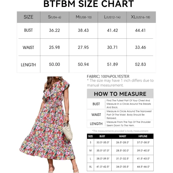 BTFBM Womens One Shoulder Maxi Dress Sleeveless Casual Summer Layered Ruffle Boho Floral Print Party Beach ALine DressesMulticolored Black
