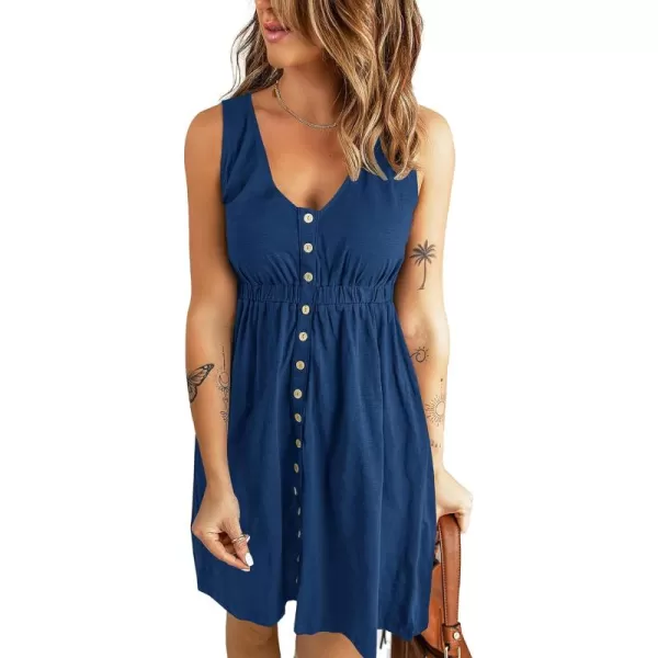 Buttons Royal Blue